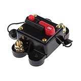Dovewill 　12V - 24V　インライン　高電流　50-250Amp　自動遮断器　マニュアル　リセットスイッチ　ヒューズ ホルダー　6タイプ可選　 - 250Ａ