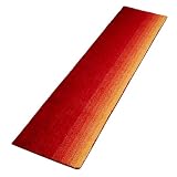 グラムスタイル キッチンマット 洗える グラデーション 45x180cm 北欧 おしゃれ 滑り止め 床暖房対応 レッド
