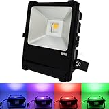 35W RGBW Multicolor Waterproof IP65 LED Floodlights Spotlight AC86-265V Outdoor Lighting For Outdoor