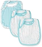 aden + anais (エイデンアンドアネイ) 【日本正規品】 バンブースナップビブ azure - 9751