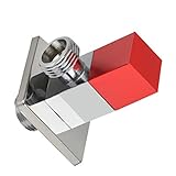 Perfk G1 / 2　真ちゅう　温水　三角　バルブ　トイレ　ヒーター　バルブ　実用　便利　全４種 - 正方形