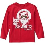 クレイジーエイト Crazy 8/ TheBeardIsBackティ レッド トップス長袖Tシャツ M【並行輸入】