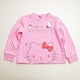サンリオ ハローキティ シャギートレーナー　100cm-130ｃｍ　 （744KT6111) (120cm)