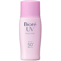 Amazon.co.jp: ビオレ UV さらさらブライトミルク SPF50+/PA++++ 30ml