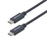 StarTech.com USB-C ケーブル オス/オス 2m USB 2.0対応 USB2CC2M