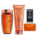 ケラスターゼ シャンプー バン オレオ リラックス 250mL + トリートメント フォンダン オレオ リラックス 200mL ディシプリン 試供品付き（ディシプリン ヘアマスク 15ml ＋ クロノロジスト シャンプー 10ml）