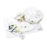 福袋 お宮参り ベビー 縁起小物4点セットAC 6074 大黒帽子 お守り スタイ よだれ掛け 扇子ポリエステル 男児