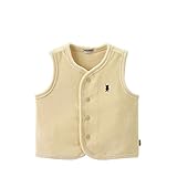 [ミキハウス] MIKIHOUSE 【ミキハウス(ベビー)】 やわらかパイル起毛ベビーベスト （60-70cm） 43-5731-351 ベージュ