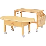 家具 便利 おしゃれ パソコンテーブル（ナチュラル） 100952600