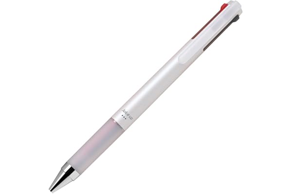 パイロット 3色ボールペン ジュースアップ3 0.4 ホワイト LKJP50S4W