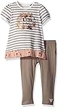 GUESS PANTS ベビー・ガールズ カラー: レッド
