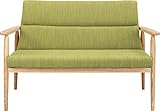 東谷 AZUMAYA リズ ソファ 2人掛 グリーン RTO-882GR