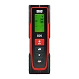 距離計 WUUDI 携帯型 最大測定距離30M 面積測定 体積測定 連続測定 防塵 防水性能 電池付き