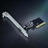 PCIe Gen4 x4 to Oculink (SFF-8612) 変換アダプター 外付けGPU(eGPU)・外部NVMe SSD 拡張対応 Oculink 変換ボード サーバー/ワークステーション向け プラグ＆プレイ ロープロファイル＆標準ブラケット付属（型番 IO-PEX86123）
