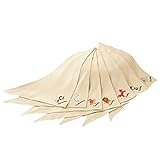 FOLOBE よだれかけ スナップ式ビブスター ベビービブ お食事スタイ 赤ちゃんのエプロン 洗い替え 7枚セット
