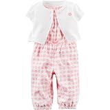 Carter's(カーターズ) 2ピースジャンプスーツ&カーディガンセット ピンク ワンピース 6ヶ月【並行輸入】