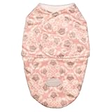 Blankets and Beyond Lovely Decorated Owl Printed Swaddle Pink by Blankets and Beyond