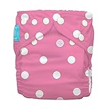 Charlie Banana Diaper Plus 2 Inserts, Big Polka Baby Pink Dots by Charlie Banana
