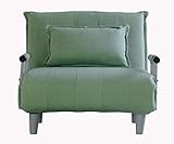 大川家具 東馬 ソファーベッド ファルシェ グリーン