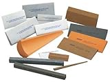 Sharp Slip File, Rd Edge, A/O, Org/Brown, Med by Norton Abrasives - St. Gobain
