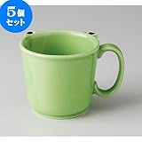 5個セットKAERU マグカップ [ 9.6 x 7.4 x 6.6cm 120cc 180g ] 【 カフェスタイル 】 【 子ども用 食器 飲食店 業務用 かわいい かえる 】