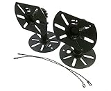 スピーカー用 天吊り 壁掛け 取付 金具 2個セット (1ペア) 汎用 取り付け金具