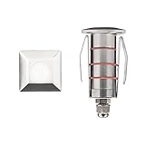 WAC Lighting 1051-30SS 1" Inground LED 12V Square Indicator LightStainless Steel [並行輸入品]