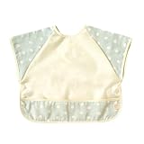 ナオミイトウ Naomi Ito POCHO 半袖お食事エプロン ソーダ 7739