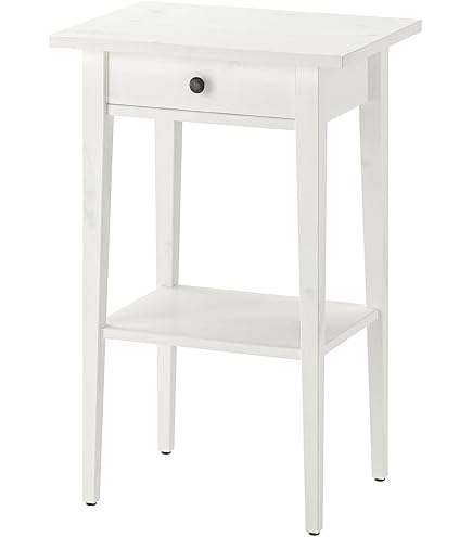 Amazon｜IKEA/イケア HEMNES/ヘムネス：ベッドサイドテーブル