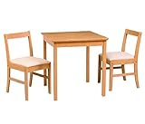 SINAPP ダイニングテーブルセット 3点 ダイニング3セット チェア2脚 SIK0055 ナチュラル