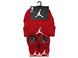 (ジョーダンブランド) 【子供用】JORDAN BRAND 【AIR JORDAN INFANT HAT & BOOTIES SET】ビーニー靴下セット (ジムレッドセメント) [並行輸入品]