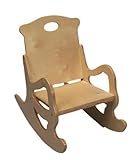 Gift Mark Single Seat Puzzle Rocker, Natural [並行輸入品]