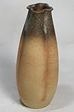13号 火色しずく型花入 信楽焼　陶器　花器　花入　花瓶