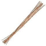 大地農園 天然素材 ラタンストレート5mm(20本入り) ライトブラウン DO60081-820