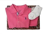 ラルフローレンの子供服　POLO　RALPHLAUREN　ベビー　女の子　ギフトセット（長袖）　９０ｃｍ [並行輸入品]