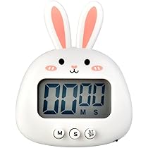 Amazon｜BINGXIN バニーキッチンタイマー、かわいい漫画の動物の