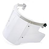 理研オプテック RIKEN/ヘルメット取付型保護シールド/側板付アクリルシールド/ 装着タイプ：溝付き型 品番：FSH-101S