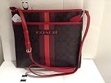 Coach カバンSignature Varsity Stripe File Crossbody Bag [並行輸入品]