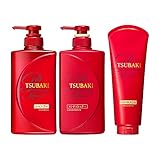 TSUBAKI(ツバキ) プレミアムモイスト 艶髪体感セット(シャンプー490mL、コンディショナー490mL、トリートメント180g)
