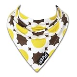SKIBZ Dribble Bib Bandana Style (Retro Flowers) by Skibz