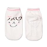 女の赤ちゃんの新生児ピンクソックスノンスリップソックス0-2歳