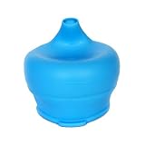 SipSnap こぼれないシリコンコップカバーTOT1個 (ブルー) [並行輸入品]
