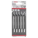 BOSCH (Bosch) for woodworking jigsaw blade 5 pcs [T-308BOF] [並行輸入品]