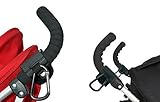 F&M ベビーカー　用　荷物かけ　フック　カラビナ　強力　ベルト