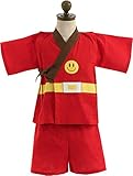 それいけ!アンパンマン 80-95cm 男の子 なりきり甚平 上下セット【ta9880】 95cm レッド