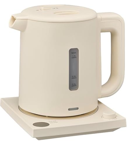 Amazon | 【白湯ができる電気ケトル】 ドウシシャ 電気ケトル