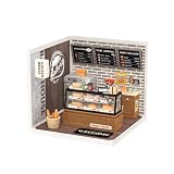 つくるんです® 日本語説明書付 DIY ミニチュアハウス クリエイターシリーズ (アメリカンベーカリー)