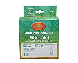 Bissell # 32065 # 32064 style9 / 10 / 12プリーツフィルタカートリッジとWashable Foamフィルタ