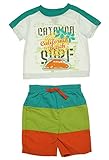 Absorba Boy 'sカリフォルニアビーチTシャツとショーツセット カラー: マルチカラー