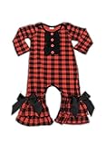 Baby Q's Boutique SHIRT ユニセックス・ベビー カラー: レッド